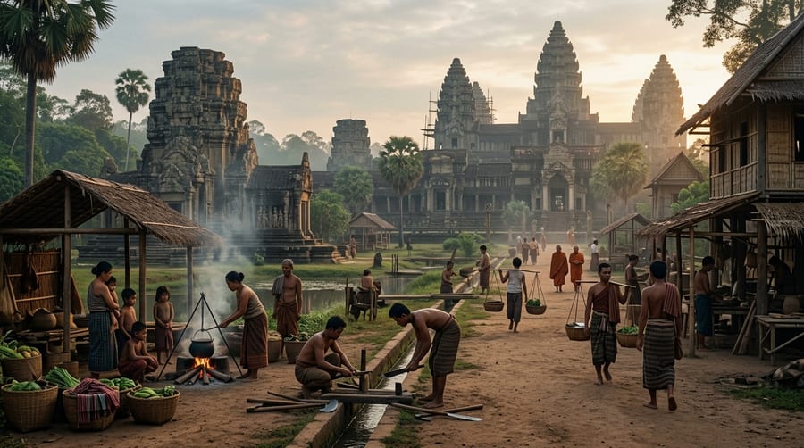 Angkor, 1200