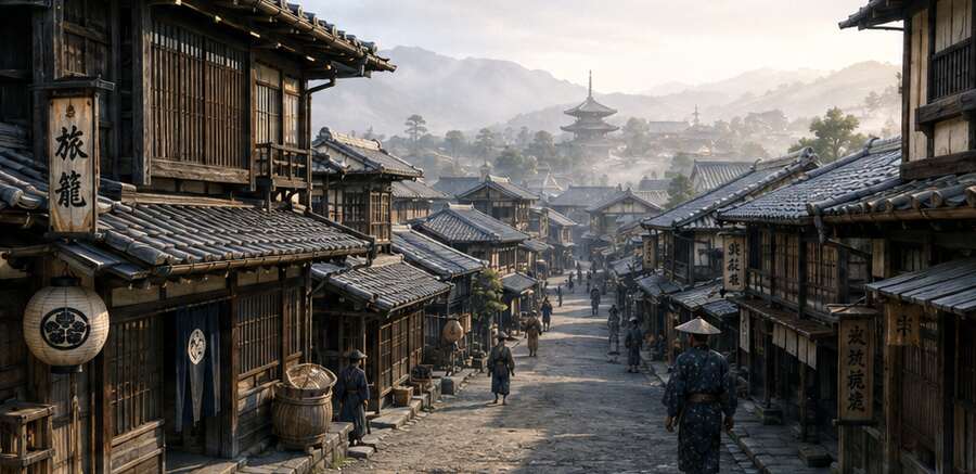 Kyoto, 1600